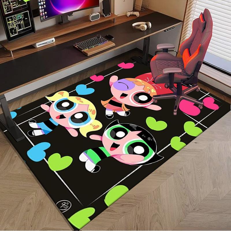 Power Police  Adventure Carpet, Chair Rug,Rug for Office Bedroom Living Rooms, Doormat Decor Fan Gift Christmas Gift