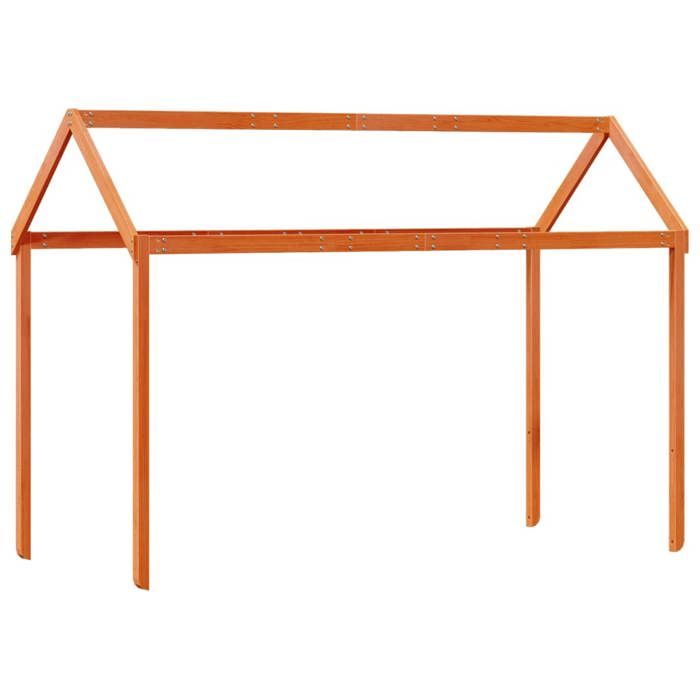 VidaXL Bed Roof for Children 207x80.5x151.5 Cm Solid Pine Wood, Bed Roof, Bed Canopy for Child, Roof for 846969