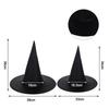 Decorative Dress Party Children Gift Cosplay Black Wizard Cap Costume Headwear Halloween Witch Hat