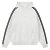 YS8 Women's Retro Color Block Stripe Hoodie, Autumn 2025 Design