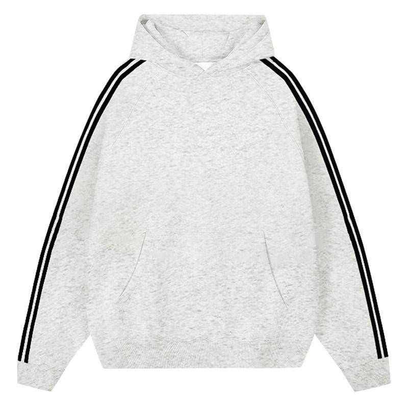 YS8 Women's Retro Color Block Stripe Hoodie, Autumn 2025 Design