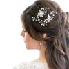 Vintage Wedding Bridal Pearl Flower Crystal Hair Pins