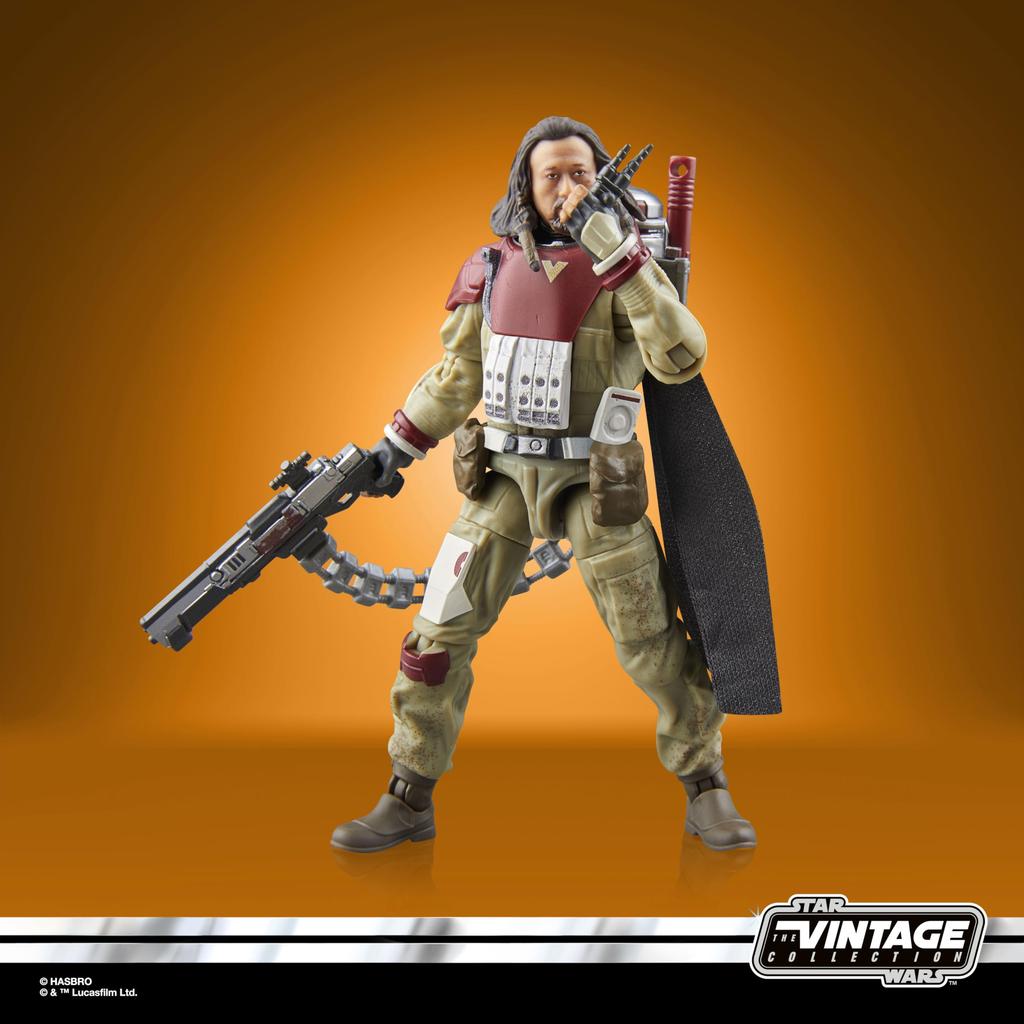 Hasbro STAR WARS Vintage Collection Baze A Star Wars Premium Deluxe Cm Collectible Action Figure G2533 Malbus, 'Rogue One Story' 9.5 (Authentic)