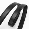 Frosted Automatic Buckle Edge Scratch-Resistant Microfiber Imitation Cowhide Belt, Business And Leisure Men'S Trendy Belt