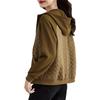 Women's Spring/Autumn Hooded Jacket 2025: Trendy, Versatile, Loose-Fit Short Top for Middle-Aged Women