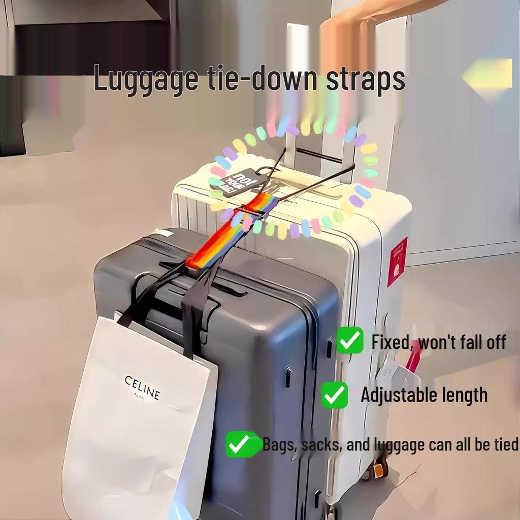 Adjustable Elastic Luggage Strap for Suitcase and Backpack Binding
