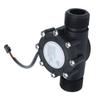 Water Flow Sensor Meter Flowmeter DN25 1.3in Nylon for Swimming Pool Pipe Water Works