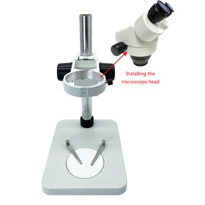 Leichter Mikroskopständer mit verstellbarem Knopf 25cm/32cm Kunststoff & Metall Mikroskopkopfhalter für Studenten Langlebig
