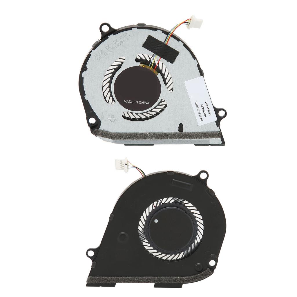 Laptop Cooling Fan 4 Pin Replacement Cooler Fan for HP ENVY X360 15 DS 15 DR 15M DS 15M DS0011DX