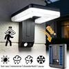 1-6PCS Outdoor Solar Wall Lamp with Motion Sensor 120° Wide Angle Illumination Floodlight 3 Modes Solar Light for Yard Garden