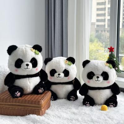 Sichuan Chengdu Simulierter Riesenpanda Plüschtier Puppe Kultureller und Kreativer Geschenkeladen Panda Puppe Kissen Freund Geschenk