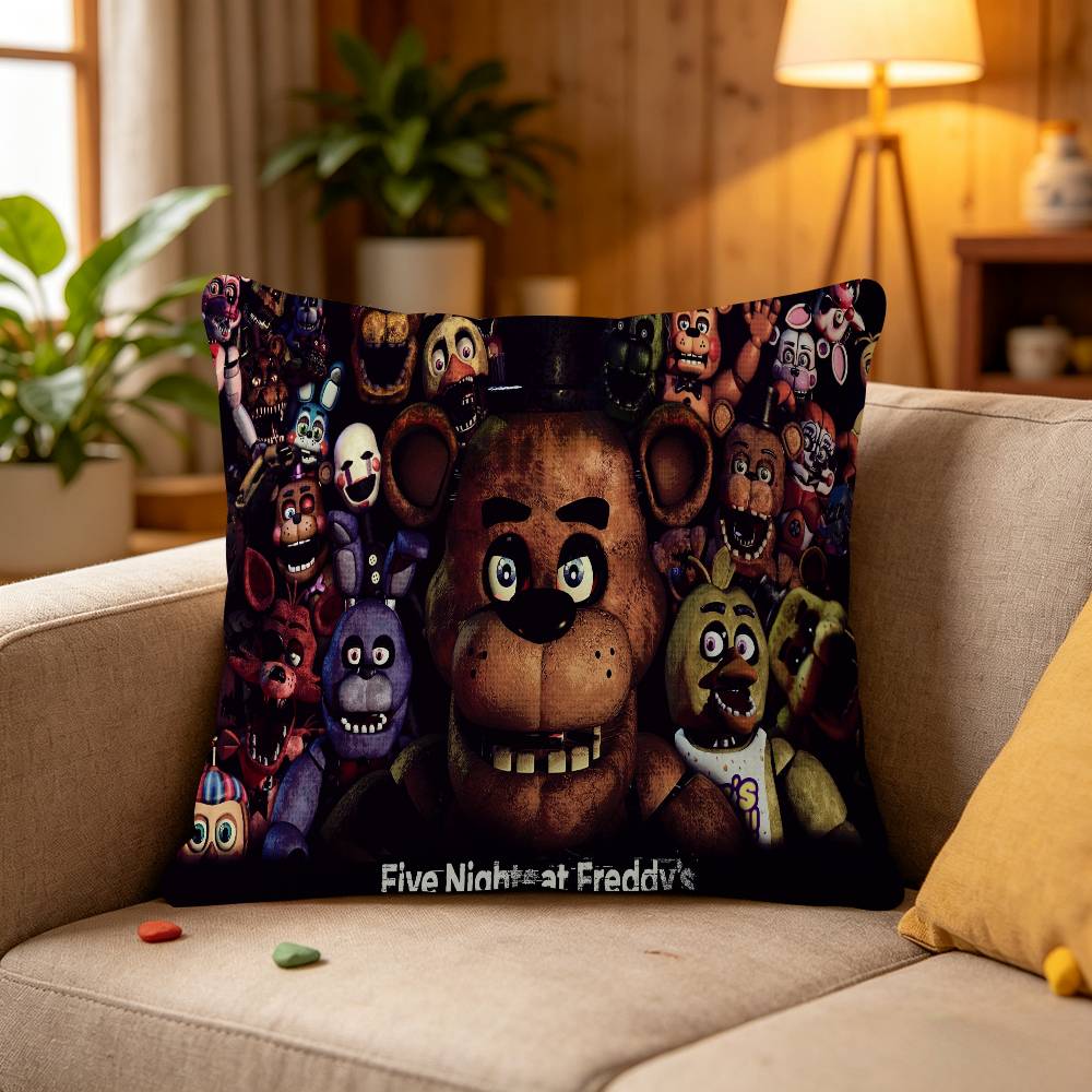 Fnaf Five-nights-At-Freddys Personalized Pillow Dust Cover Bedroom Kids Party Decoration Pillowcase Birthday Children Gift