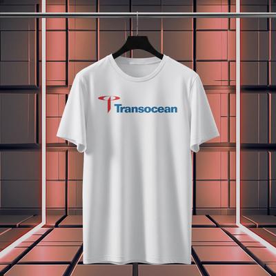 Transocean Drilling Company Logo Funny T-Shirt Size S-5XL