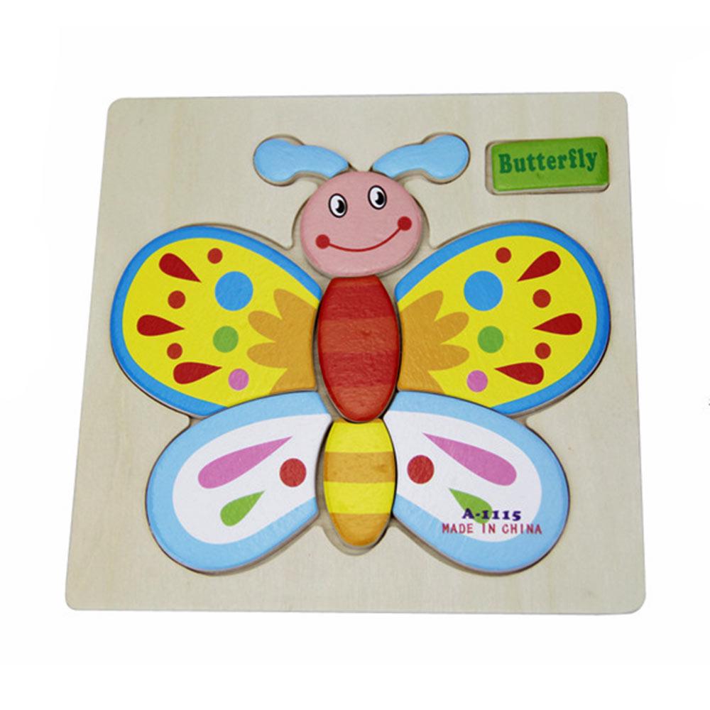 Buy Children Cartoon Intelligence Puzzle Baby Wooden Toys Toy Jigsaw ...