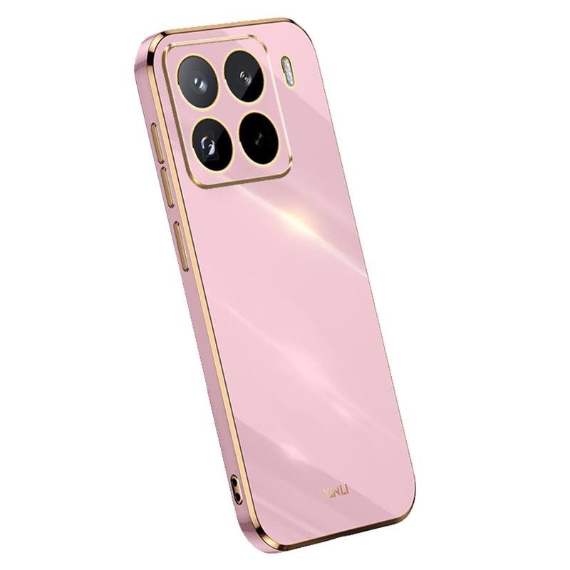 XINLI For Xiaomi 15 Pro Case TPU Phone Cover with Electroplating Frame