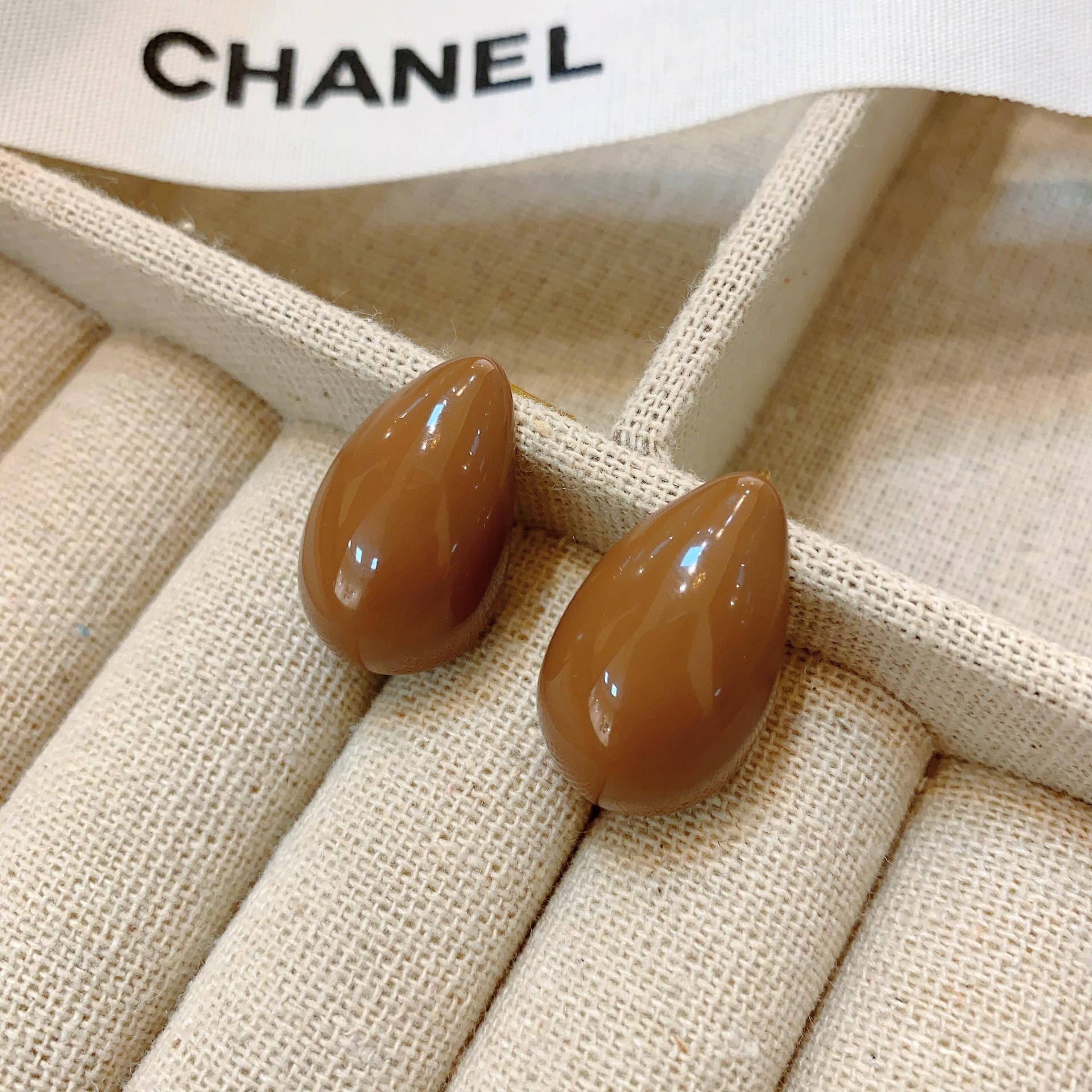 

Осенние ретро красные серьги-пусеты в виде капли воды женские уникальные в зарубежном стиле в китайском стиле серьги с красной фасолью милые