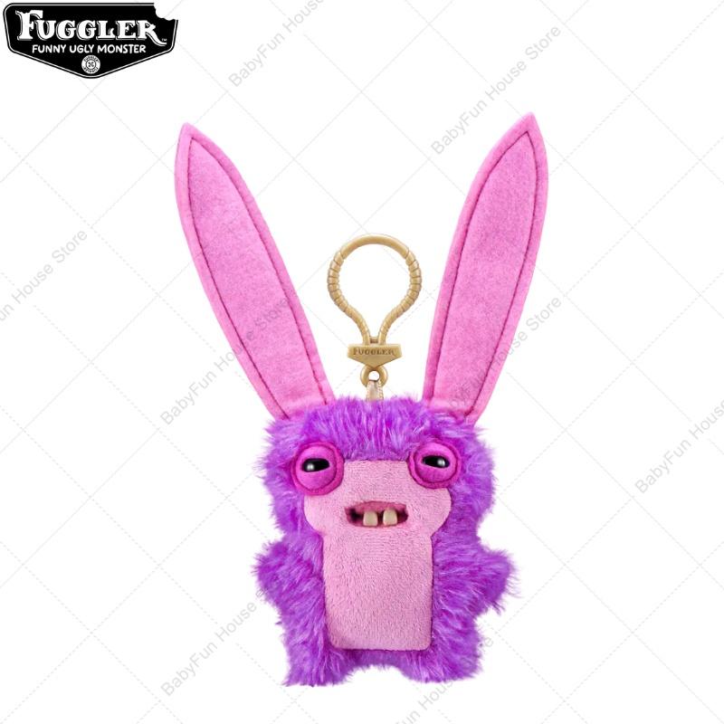 Fuggler Çirkin Dişli Canavarlar Peluş Oyuncaklar Anahtarlıklar Fugglers Geniş Gözlü Acayip Sinirli Uzaylı Tavşan Peluş Bebekler Süsler