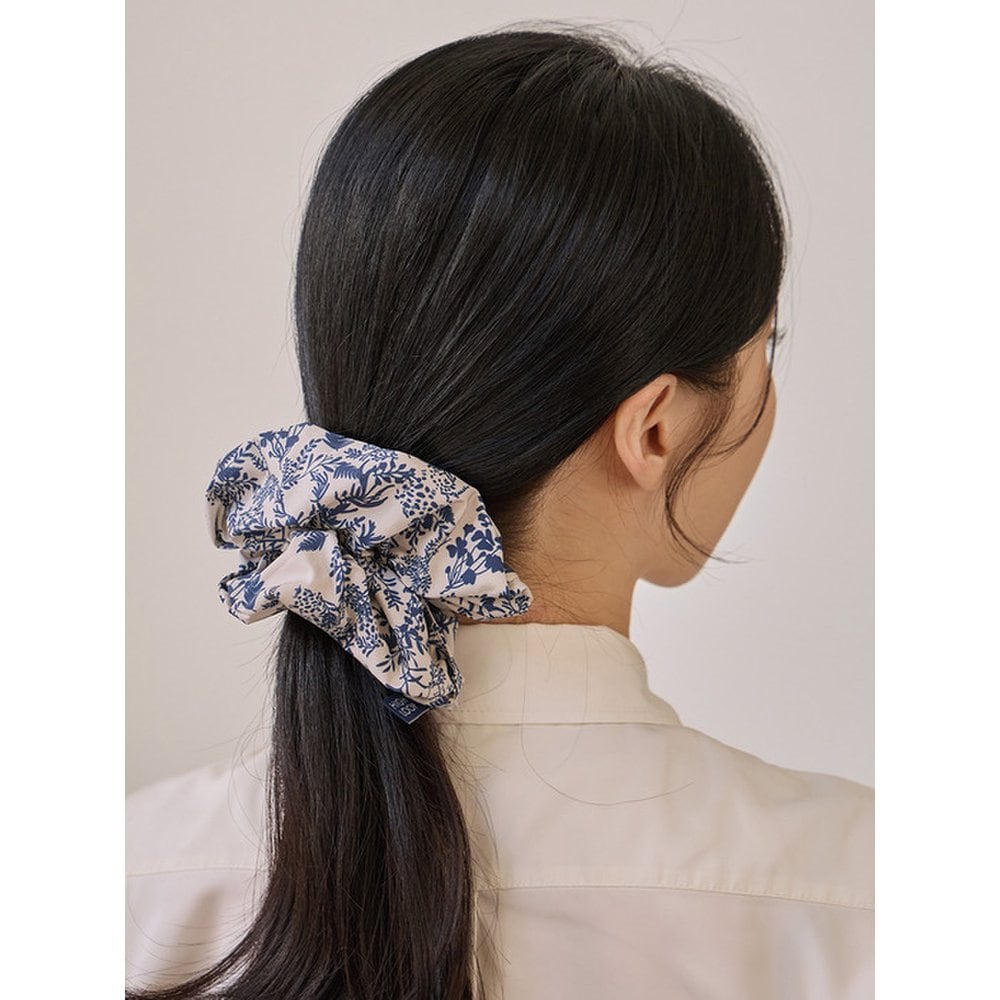 

Резинка для волос хайлуп Botanical Denim