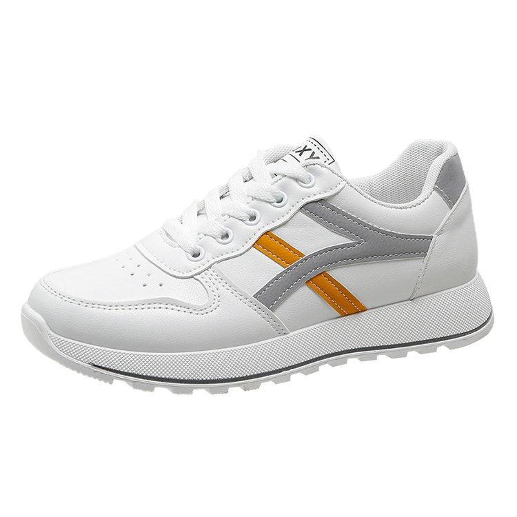 

Foreign trade mixed batch women s shoes 2025 spring new color matching little white shoes women s lace-up running casual sports shoes 40 сірий колір