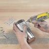 Electric Tile Grout Removal Tool Kit, 3-in-1 Professional Set with Steel Tips