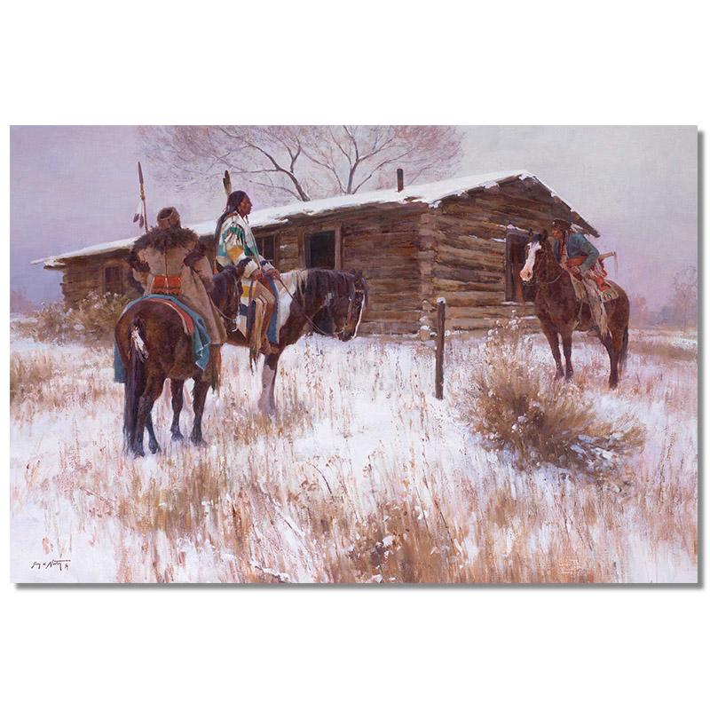

Человек, охота на лошади, картина маслом на холсте, куадрос, постеры и принты, скандинавская настенная художественная картина, домашний декор 21x30 No Frame