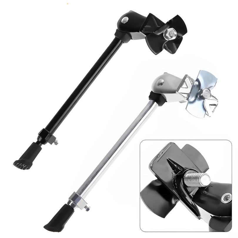 Suport pentru bicicletă de 28 cm, din aliaj de aluminiu, suport reglabil pentru bicicletă, suport pentru picior, suport pentru picior, pentru piese de ciclism rutier MTB