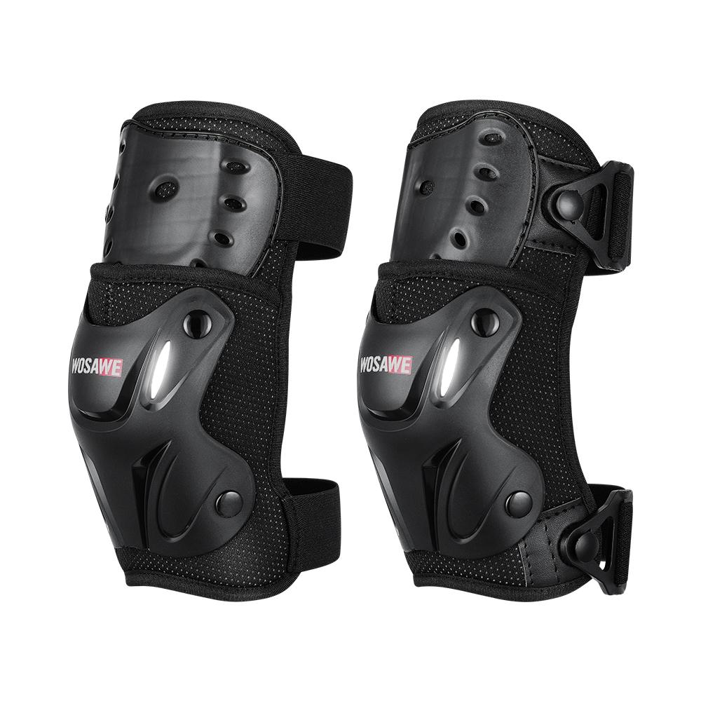 

Wosawe Adult Motorcycle Riding Knee Pads Tactical Elbow Pads Hard Shell Anti-Fall Anti-Collision Protective Gear Equipment