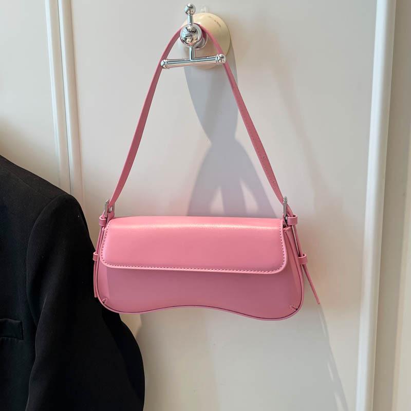 Baguette Achseltasche Herbst neu Pendler Mode einfach tragbar Damen Tasche Retro Schultertasche