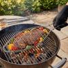 Fish-Shaped Iron Fish Grill Rack Wire Grid Long Handle Fish Grill Basket Easy Clean Sliding Lock BBQ Grill Clip