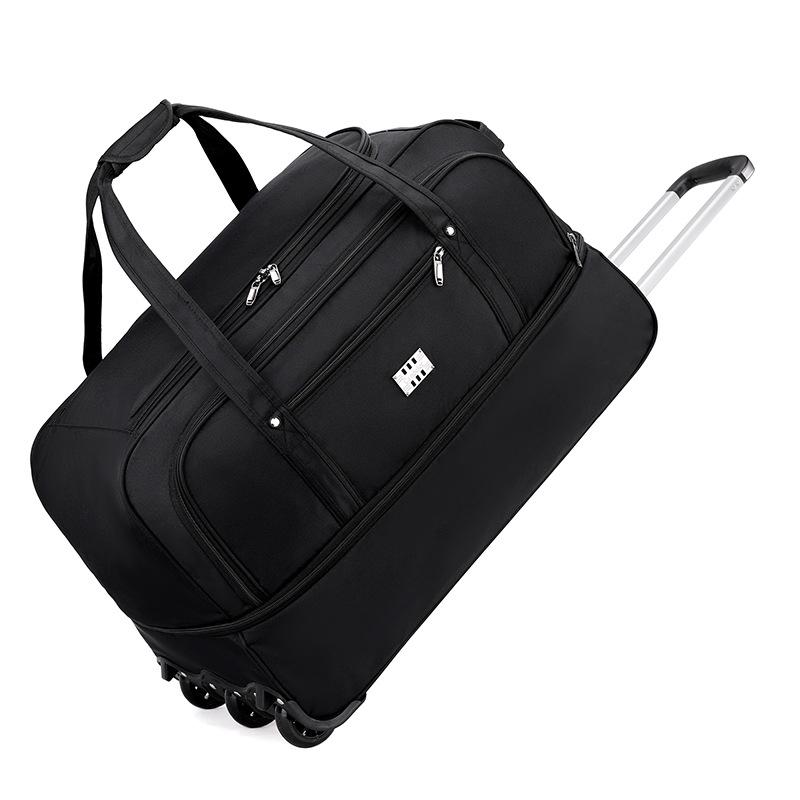 

Расширяемая дорожная сумка на колесиках из ткани Оксфорд с тремя колесами Small