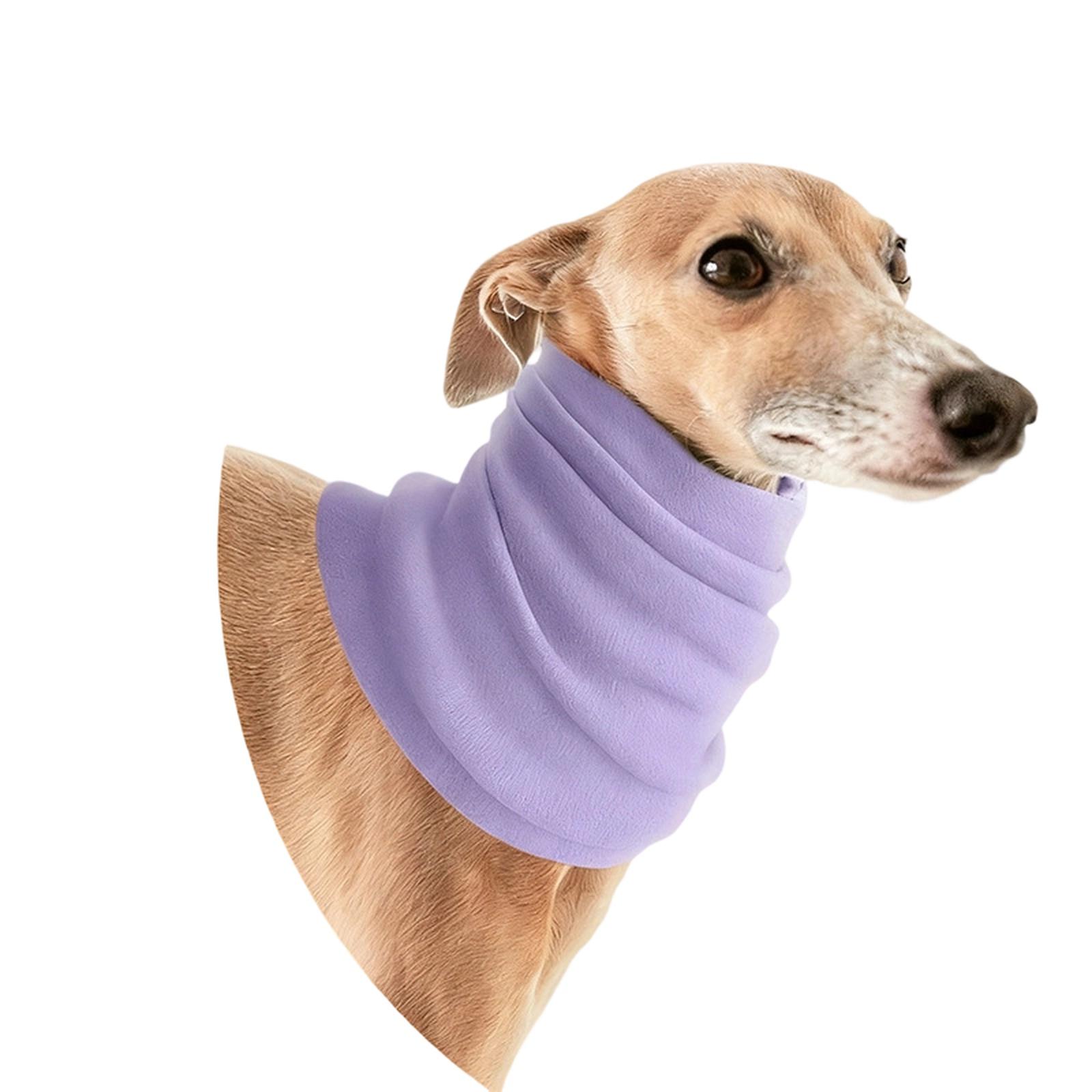 

Pet Warm Scarf Collar Decorative Neck Wear for Dogs Cats Accessories one size фиолетовый
