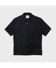 Henlikoteun [Imported Fabric] Woven Collared Short Sleeve T-Shirt Ahtam26401Bkx