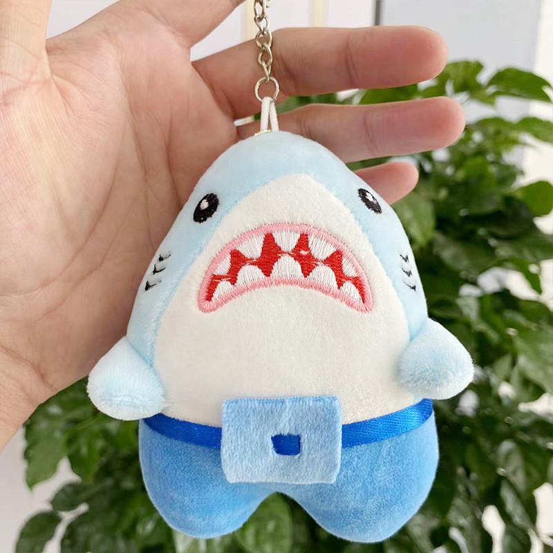 And Soft Cuddly Plush Shark Keychain Adorable Stuffed Animal For Kids Adults And