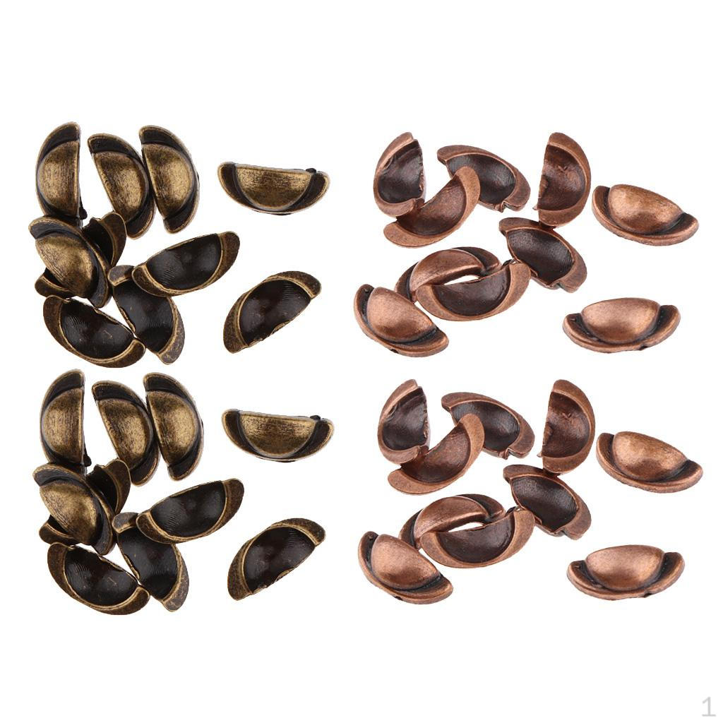 

40 шт. 1/6 Миниатюрная фурнитура для кукольного домика Ручки для дверей и ящиков Аксессуар для мебели кукольного домика