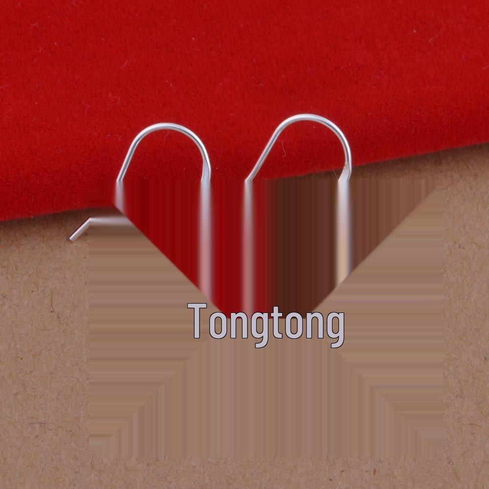 925 Sterling Silver Plated European & American Fashion Animal Jewelry Set - Earrings & Necklace