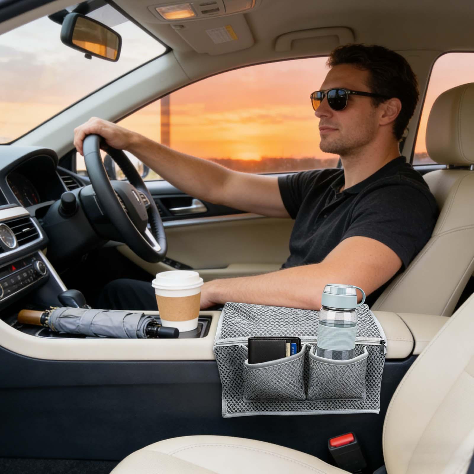 

Back Seat Storage Organizer Large Capacity Travel Accessories Vehicle Backseat Storage Pocket For Phone Pen Water Bottles Snacks China Mainland