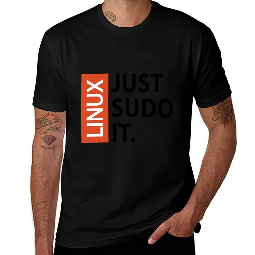 Linux Tshirt Work Utility Casual Tee Shirt