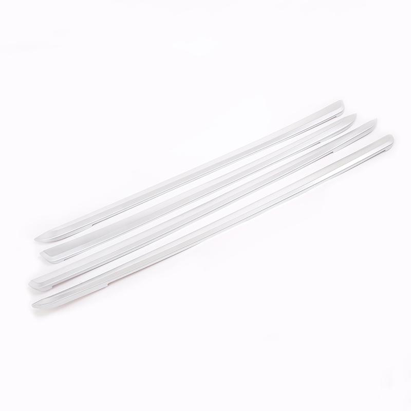 For BMW 3 Series GT F34 2013-2018 ABS Carbon Fiber/Silver car door Inside Door Decoration Strips Trim Accessories