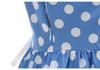 Retro Hepburn Style Polka Dot Wide Hem Dress