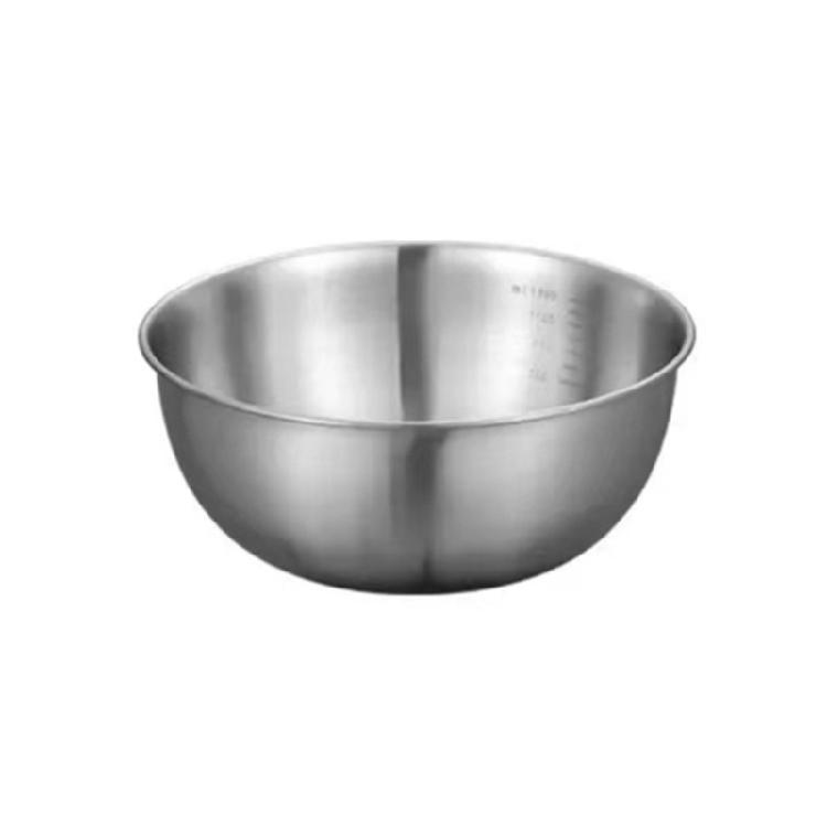Mixing Bowl Easy to Clean Cooking Basins StainIess Steel Material Nesting Bowl