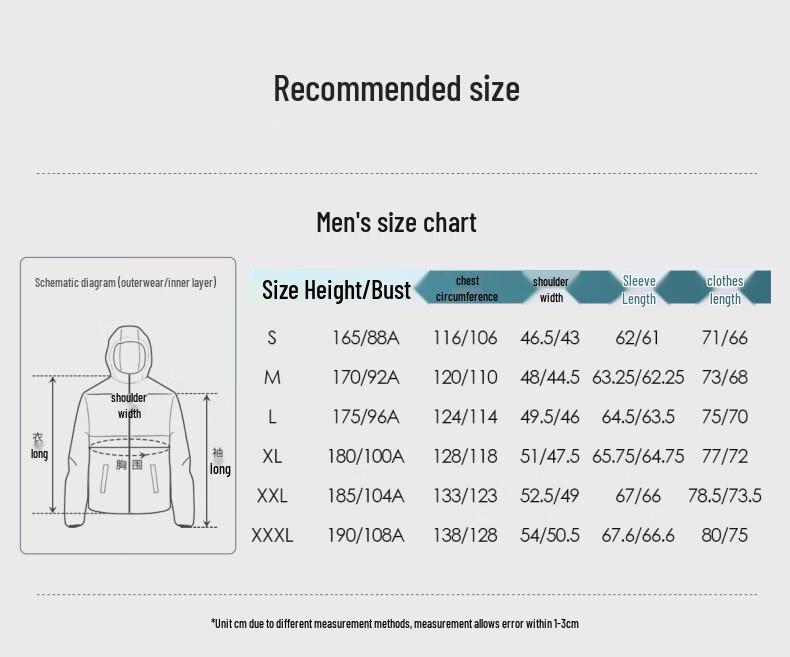 CAMEL Men's 3-in-1 Outdoor Hiking Jacket A15CA31299