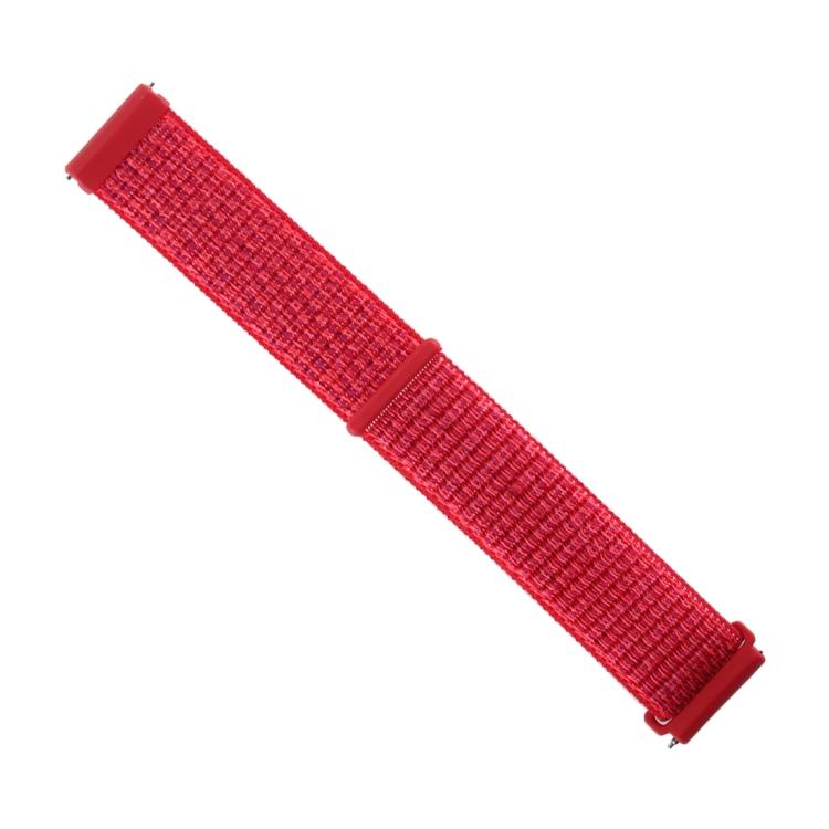 For Fitbit Versa / Versa 2 Nylon Watch Band with Hook and Loop Fastener(Green Gray)