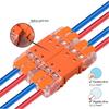 Quick Electrical Cable Splice Mini Quick Terminal Block Universal Wire Connector Compact Splice Electrical Connectors Electrical