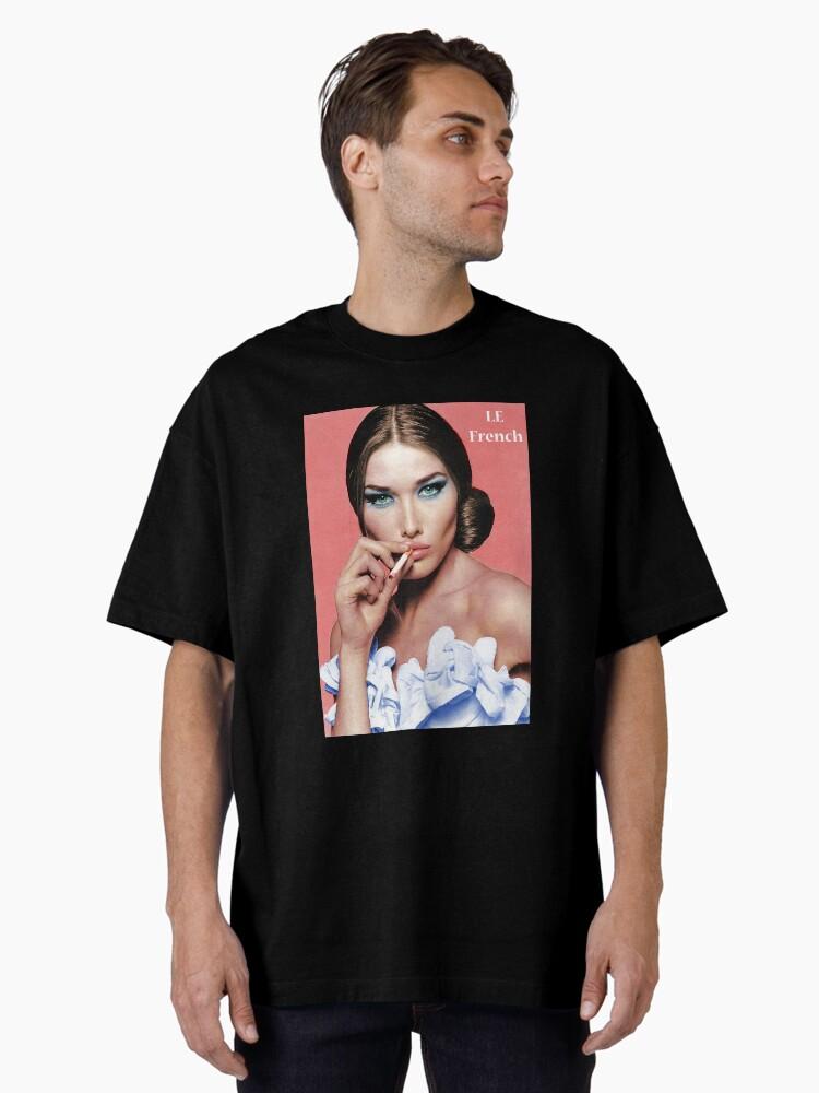 Françoise Hardy Le French Carla Bruni Oversized T-Shirt