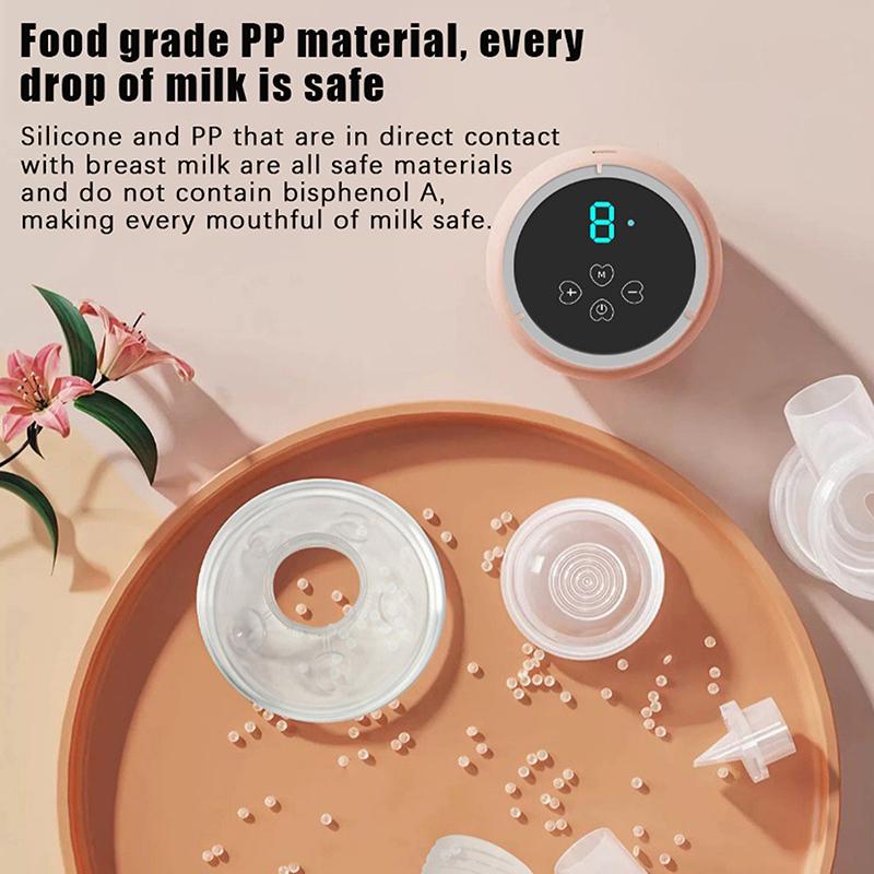 Portable Electric Breast Pump Usb Rechargeable Breast Milk Extractor Automatic Breastfeeding Pump Comfortable & Portable Milker