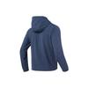 Li Ning Training Series Letter Print Sports Hooded Jacket Men Jacket Blue AFDQ353-3