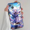 Handsome S-Sunday Anime Game H-Honkai Star R-Rail Phone Case Cool Black Silicone Soft For IPhone 16 15 14 13 12 11 X XR Plus Pro