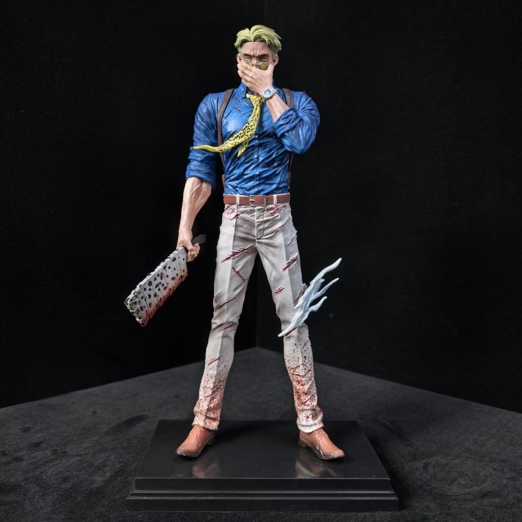 30cm Jujutsu Kaisen Kento Nanami Action Figures Battle Damaged Ver Anime Model Toy Pvc Statue Desk Collectible Decor Gift