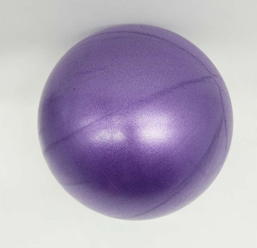 Frosted Mini Yoga Ball 25cm | Wheat Straw Pilates Inflatable Gymnastics Fitness Ball