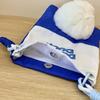New girl mobile phone bag fashion plush doll pendant large capacity shoulder bag duck duck tote bag women